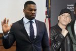 50 Cent pařil v luxusním obleku a ověšený diamanty. Druhý den porotě vykládal, že nemá peníze.