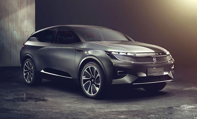 Byton Concept electric crossover