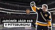 Smích i dojetí. Co všechno se dělo v Pittsburghu při slavnostním vyvěšení dresu Jaromíra Jágra?