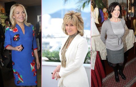 7 slavných žen, které umějí stárnout! Jane Fonda, Marie Rottrová a další