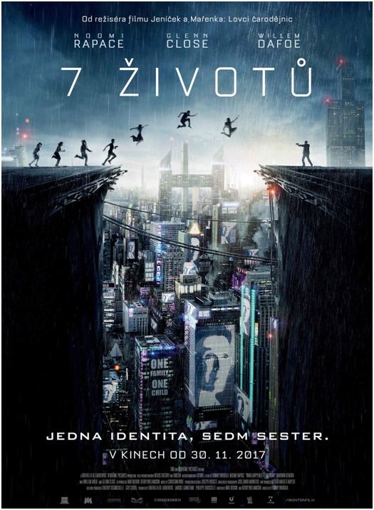 Sedm životů, sedm sester, jedna společná identita. Originální akční sci-fi thriller o sedmi identických sestrách, které tají svou existenci před okolním světem, v českých kinech od 30. 11. 2017.
