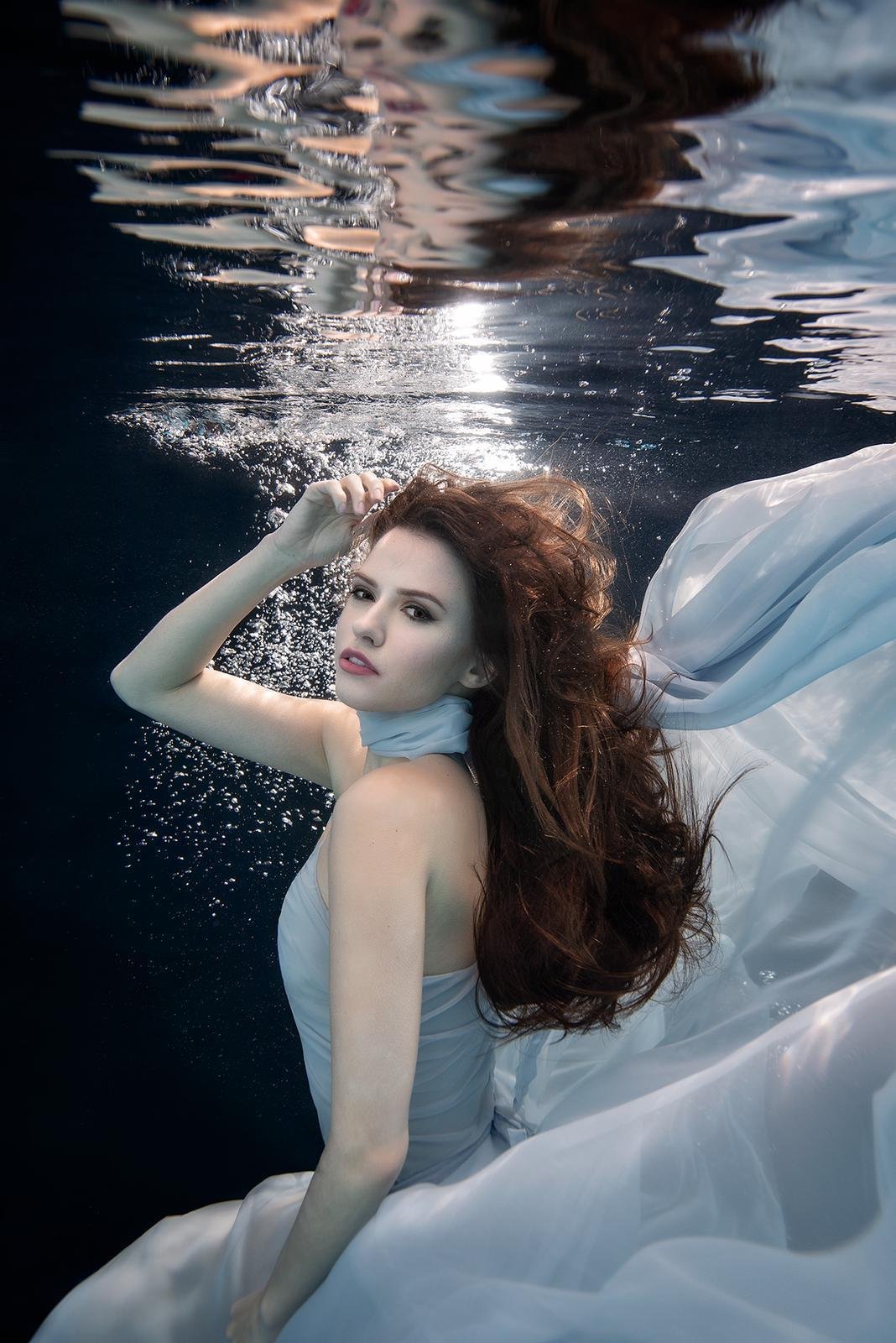 Dominika Branišová fotila pod vodou
