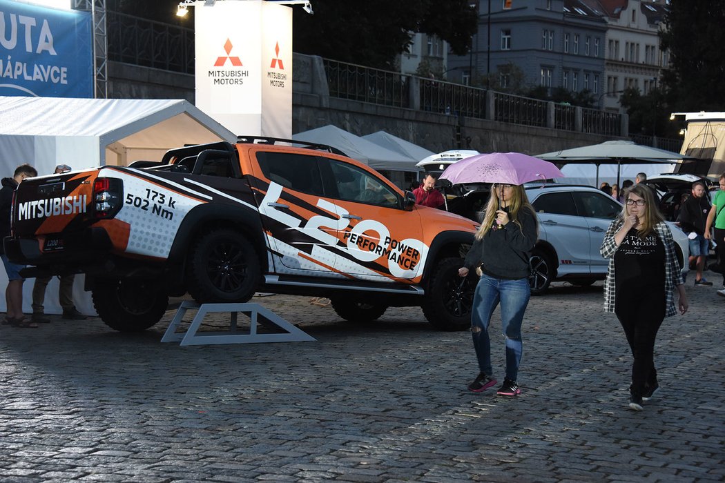 Mitsubishi - Auta na náplavce 2021