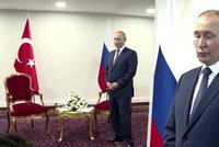 Putin jako kůl v plotě: Nechali ho potupně čekat na Erdogana, ruský prezident dělal grimasy