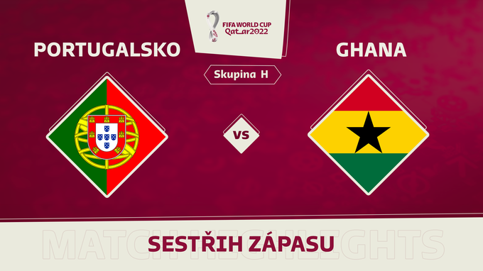 SESTŘIH: Portugalsko - Ghana 3:2. Drama v závěru, Ronaldo má rekord SESTŘIH: Portugalsko - Ghana 3:2. Drama v závěru, Ronaldo má rekord