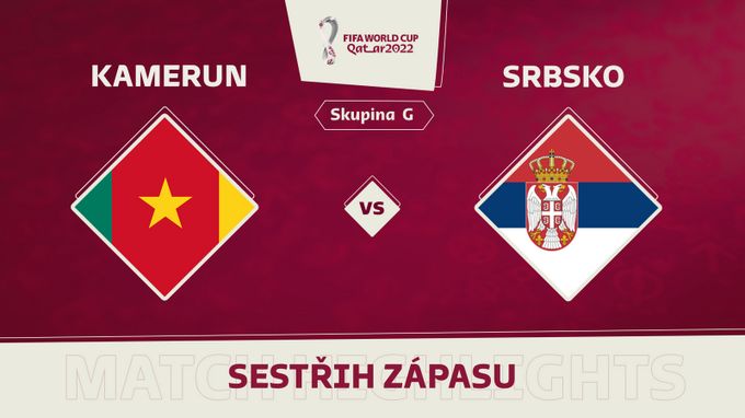 SESTŘIH: Kamerun – Srbsko 3:3. Divný konec brankáře a divoká přestřelka SESTŘIH: Kamerun – Srbsko 3:3. Divný konec brankáře a divoká přestřelka