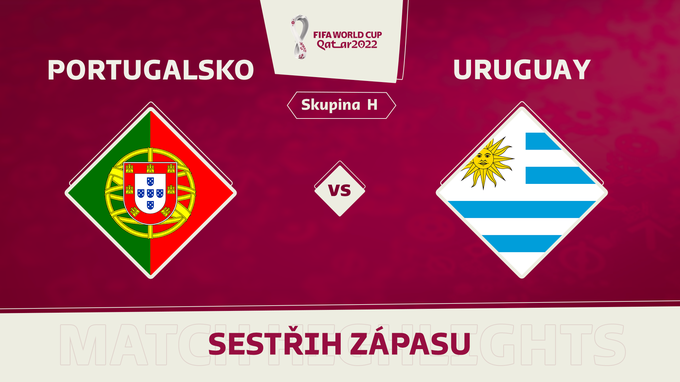 SESTŘIH: Portugalsko - Uruguay 2:0. Ronaldovi sebrali gól, pálil Bruno SESTŘIH: Portugalsko - Uruguay 2:0. Ronaldovi sebrali gól, pálil Bruno