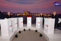CELÝ ZÁZNAM První prezidentská debata v Blesku: O Zemanovi i škraloupech kandidátů. Babiš nedorazil