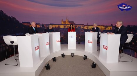 Kandidáti v debatě Blesku slíbili: Úklid na Hradě! Od Zemana nezůstane nikdo