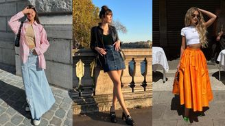 Dlouhá džínová i retro ve stylu Francouzek: Které sukně ovládnou letošní léto?