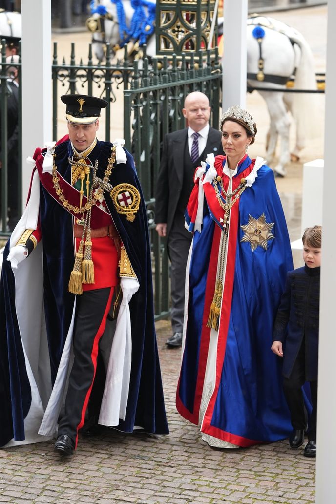 Princ William, princezna Catherine a princ Louis / Zdroj: Profimedia.cz