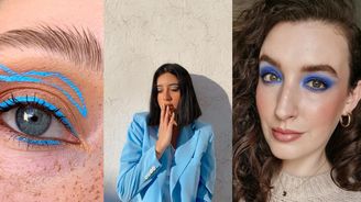 Retro líčení i barevné kouřovky: 5 tipů, jak vytvořit dokonalý look s modrými stíny