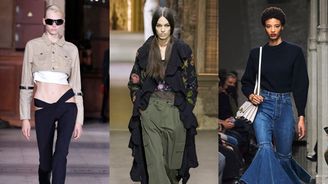 Bokovky, retro zvony i Y2K džíny: 5 typů kalhot, které budeme nosit v roce 2023