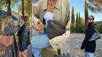 Žádná Prada ani Dior: Ideální kabelky k podzimním kabátům podle minimalistek