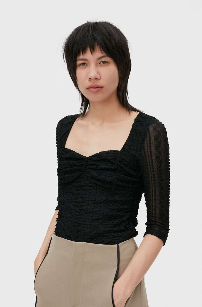 Top, Ganni, 195 eur, ganni.com Top, Ganni, 195 eur, ganni.com