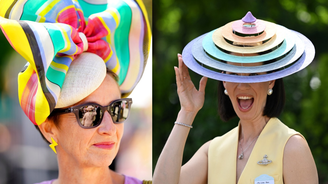 Styl na Royal Ascot: Přehlídka půvabných midi šatů a praštěných klobouků