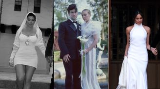 Kourtney, Chloë i Meghan: Cool nevěsty, které mění pravidla svatebního odívání