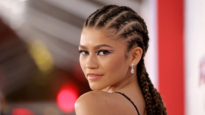 Zendaya na premiéře Spider Man