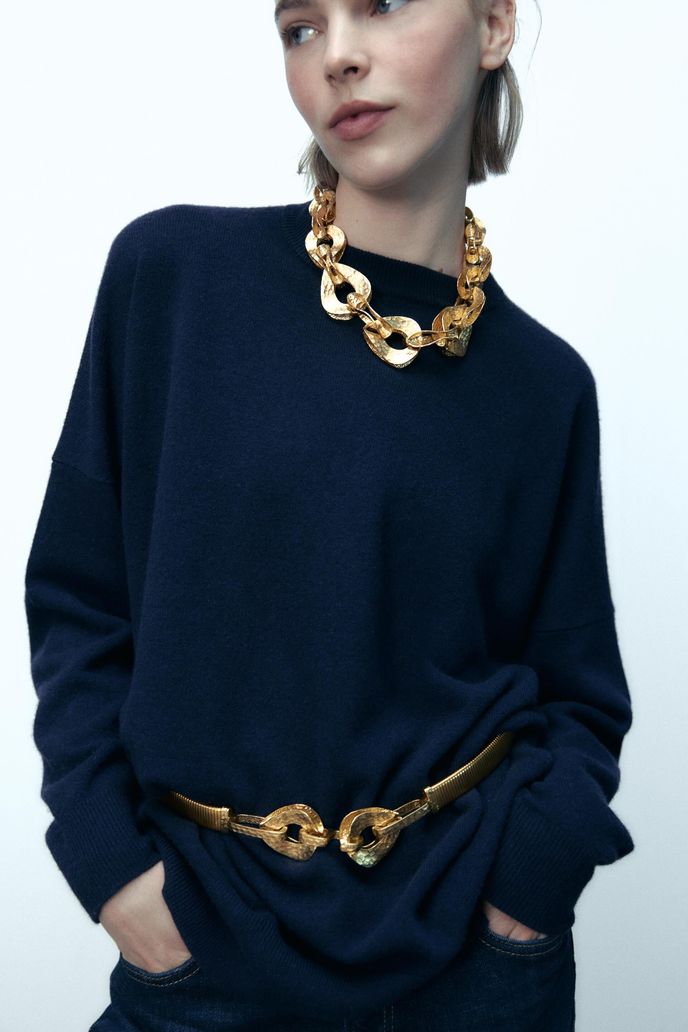 Náhrdelník, Zara, 599 Kč, zara.com Náhrdelník, Zara, 599 Kč, zara.com