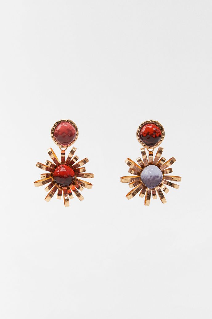 Náušnice, Zara, 449 Kč, zara.com Náušnice, Zara, 449 Kč, zara.com