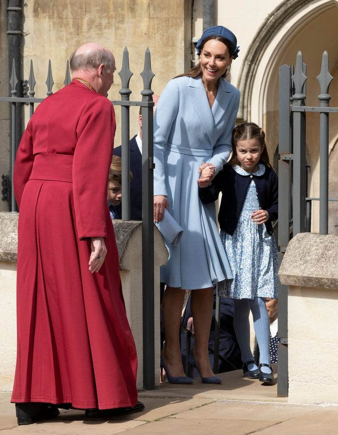 Vévodkyně Kate a princezna Charlotte