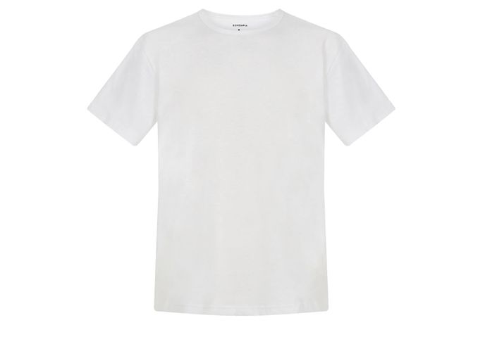 Bílé tričko ze směsi bavlny a konopí, Bohempia, 700 Kč, bohempia.com