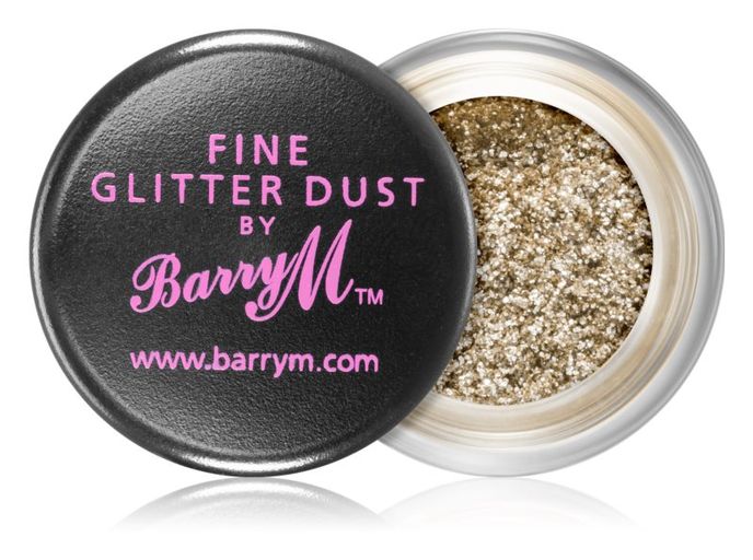 Třpytivé oční stíny Fine Glitter Dust v odstínu Wildfire, Barry M, 149 Kč, notino.cz