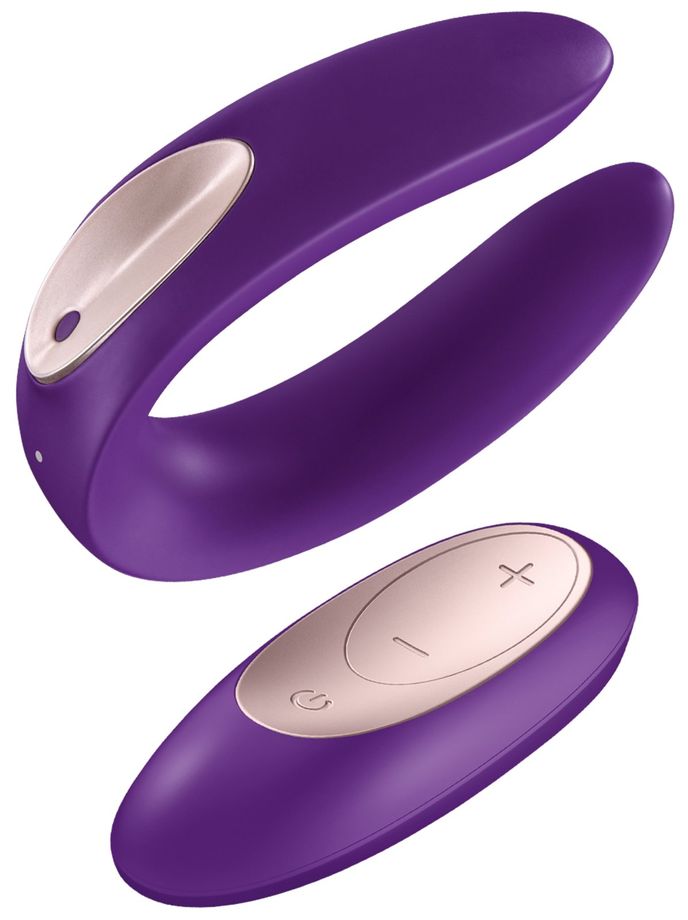 Bezdrátový párový vibrátor Satisfyer Double Plus Remote, 1199 Kč, yoo.cz