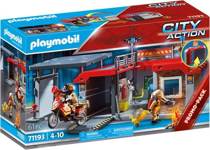 Požární stanice (4-10), Playmobil, 1019 Kč, playmosvet.cz