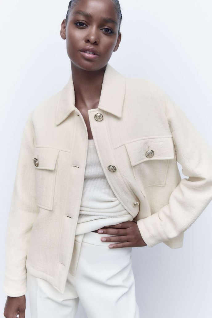 Bunda, Zara, 1299 Kč, zara.com Bunda, Zara, 1299 Kč, zara.com