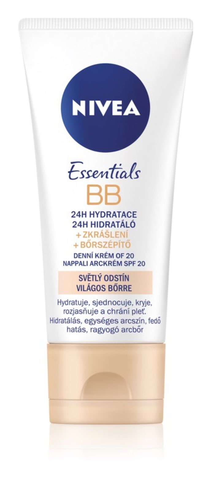 BB krém s hydratačním účinkem Nivea Skin Care, odstín light, 138 Kč/50 ml