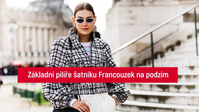 Základní pilíře šatníku Francouzek na podzim