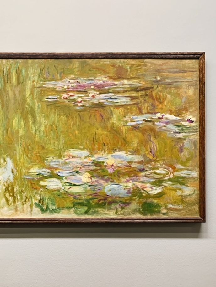 Claude Monet v Albertině.