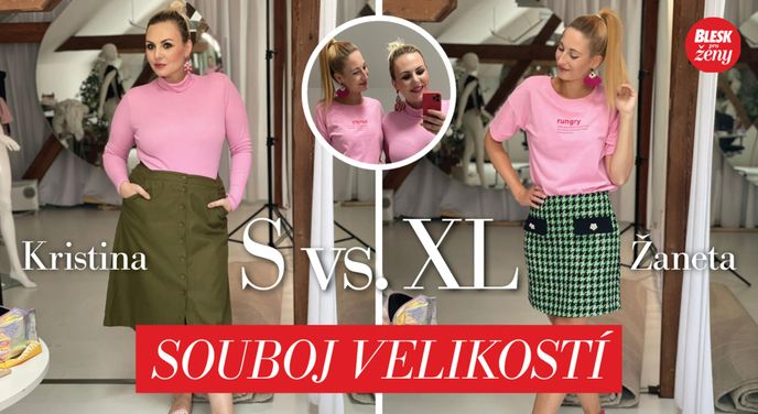 Souboj velikostí S vs. XL: Nebojte se trendy barev