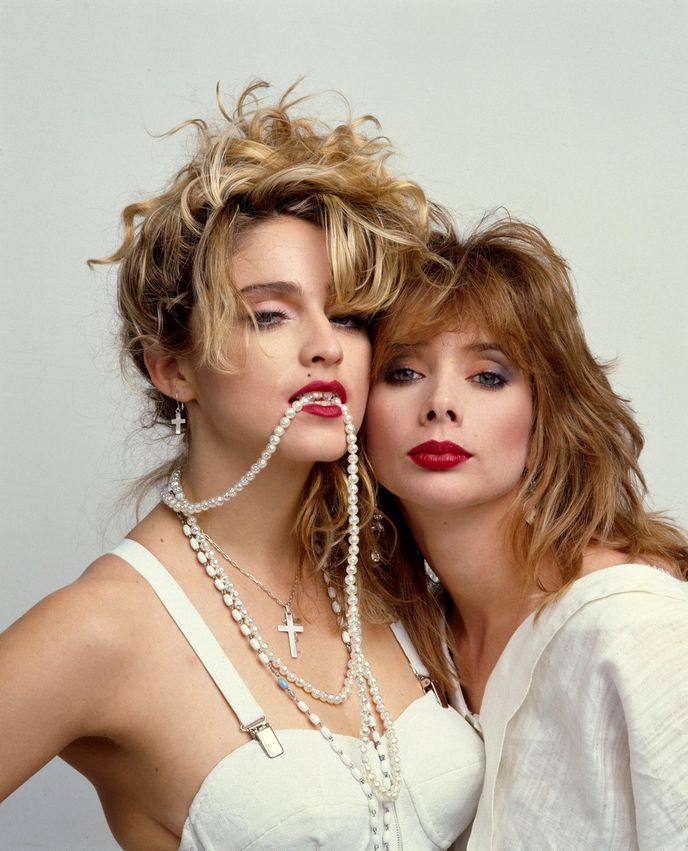 Zpěvačka Madonna perly vždy milovala.
