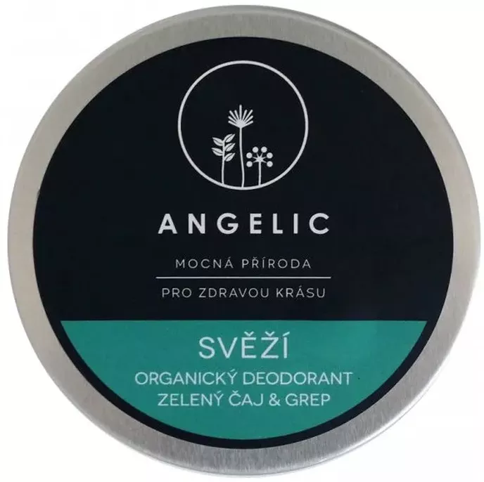 Organický deodorant s vůní zeleného čaje a grepu Angelic, 164 Kč, aktin.cz