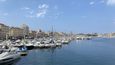 Výhled na přístav v Marseille.