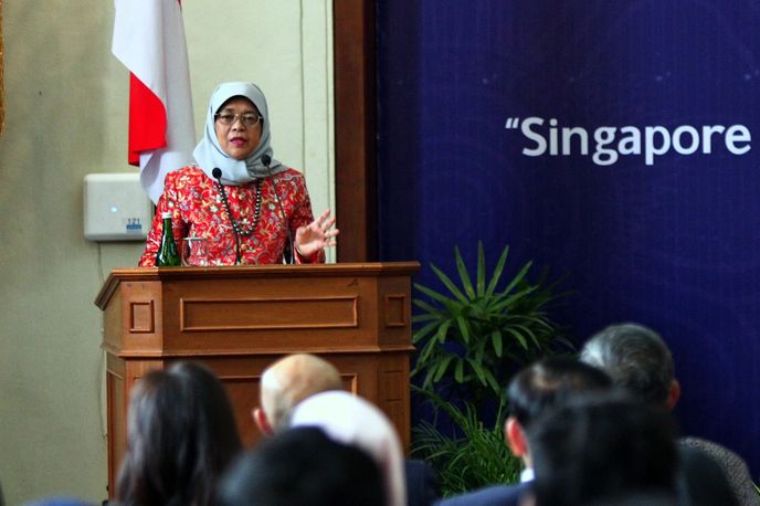 Prezidentka Singapuru Halimah Yacob