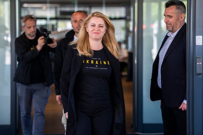 Slovenská prezidentka Zuzana Čaputová