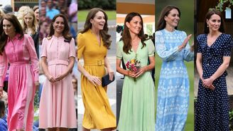Letní styl princezny Catherine: Jaké šaty díky ní nikdy nevyjdou z módy?