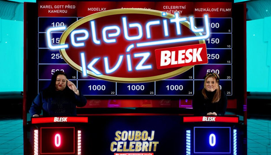 Podívejte se na první Blesk Celebrity kvíz! Čtěte Blesk, vyhrávejte peníze!