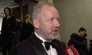 David Koller na premiéře filmu Tady Havel, slyšíte mě? 