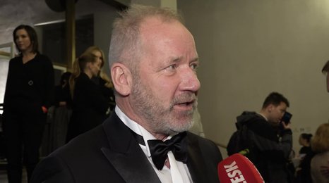 David Koller na premiéře filmu Tady Havel, slyšíte mě? 