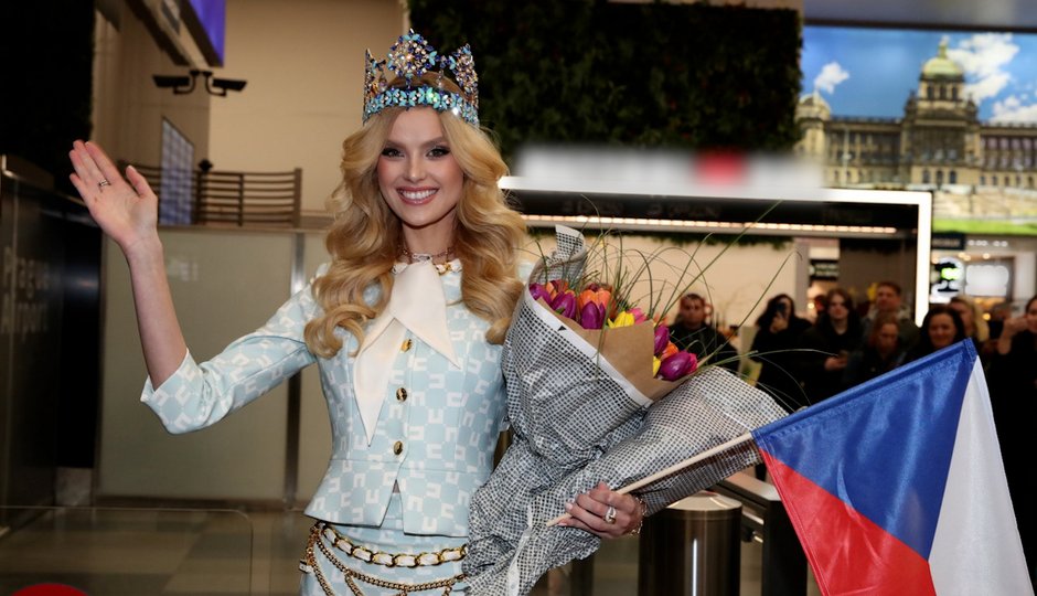 Miss World Krystyna Pyszková: Po triumfu konečně doma!