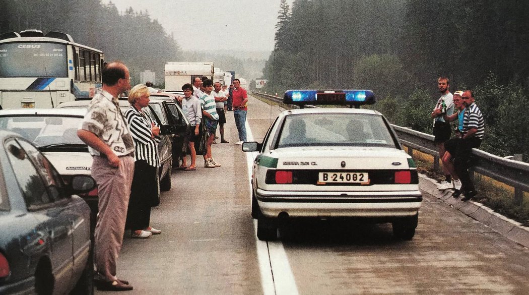 Policejní Ford Sierra