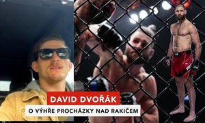 Dvořák o Procházkovi: V USA milují extravaganci, pro UFC je ideální „produkt“