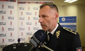 Šéf moravskoslezských policistů Tomáš Kužel má bezpečnost okolo hokejového šampionátu na starosti.