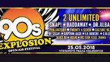 Report z 90s Explosion Open Air Festival 2018: Eurodance megamix pro pamětníky i novou generaci