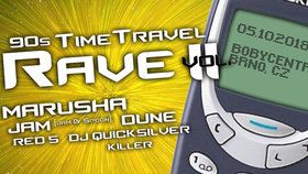 90s Time Travel Rave vol. II se odehraje opět v brněnském Bobycentru.