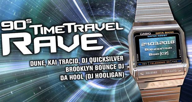 Povedený návrat do dob pařmenských začátků: 90s Time Travel Rave byla dobrá oldschool party